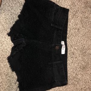 Hollister Black Shorts